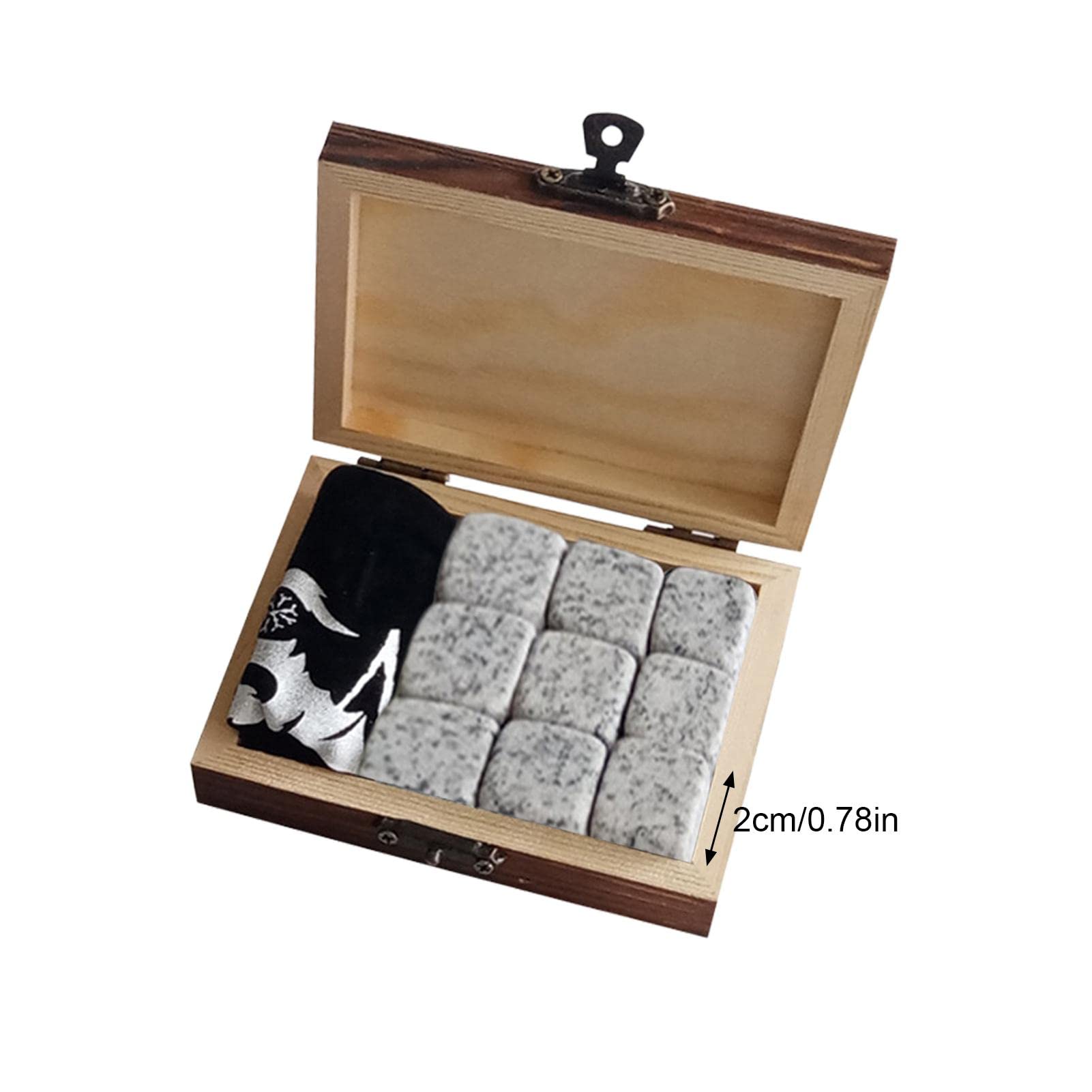 Amazon｜9個の花崗岩ウイスキーストーンセット-チリングストーンは